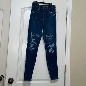 American Eagle curvy hi-rise jeggings